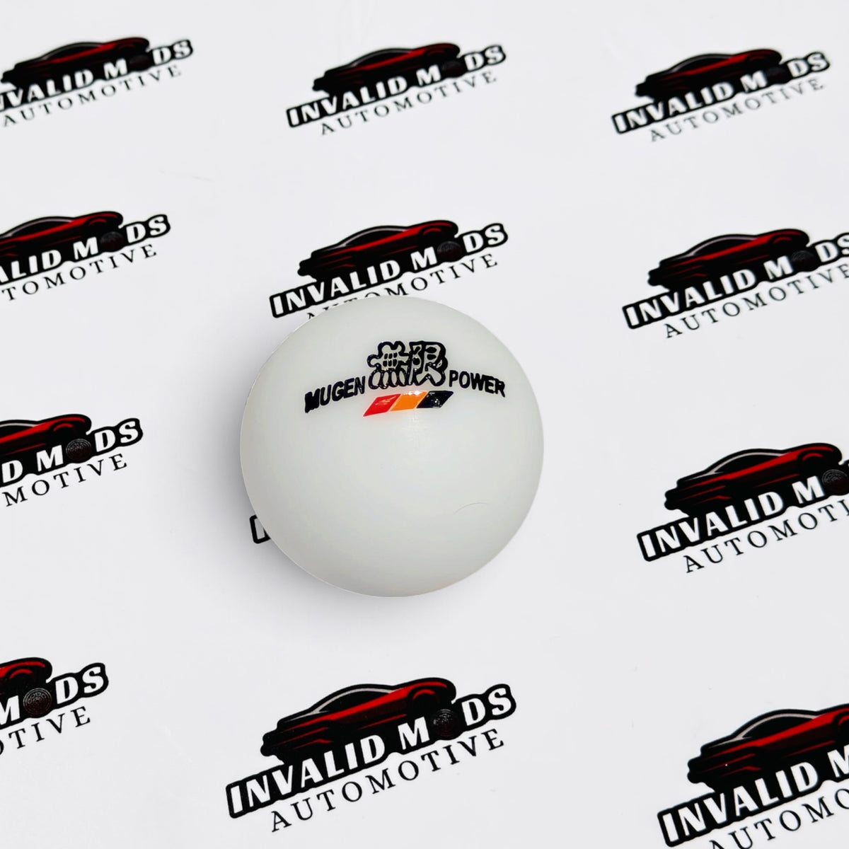 Mugen Power Round Ball Gear Knob | Universal Manual Shift Knob