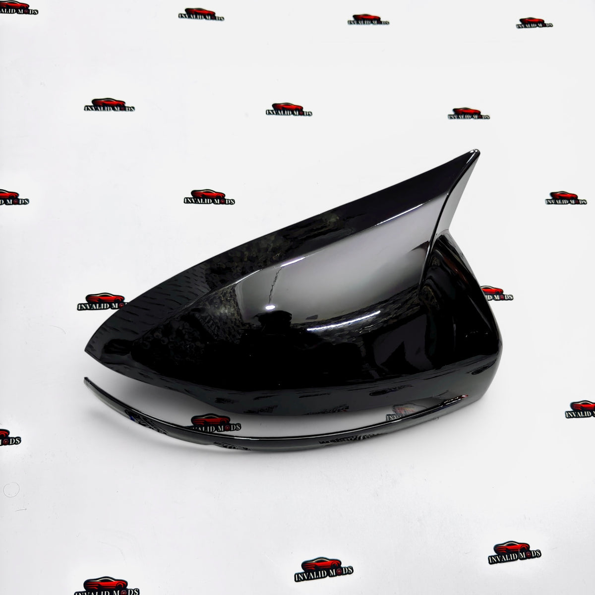 Mercedes-Benz W213 E-Class Side Mirror Covers with LED Indicators | Gloss Black ABS | Fits 2017+ Models