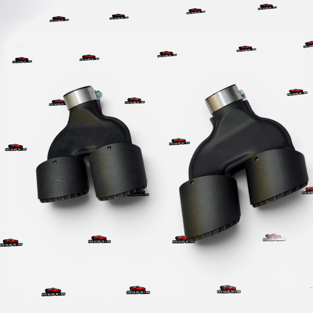VTEN Premium Dual Exhaust Tips for BMW 5 Series G60 & G68 | Imported Stainless Steel Exhaust Upgrade