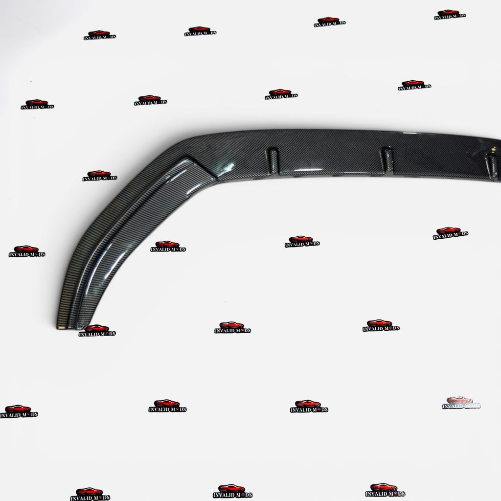 VW Virtus & Skoda Slavia Front Splitter – Single Piece Aftermarket Bumper Lip Extension