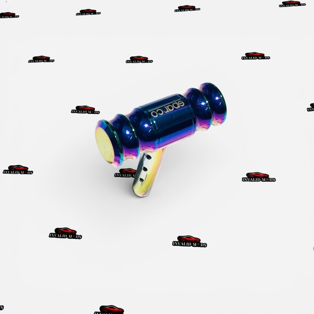 Sparco Aircraft-Style Gear Knob | Universal Fit | Burnt Blue Finish