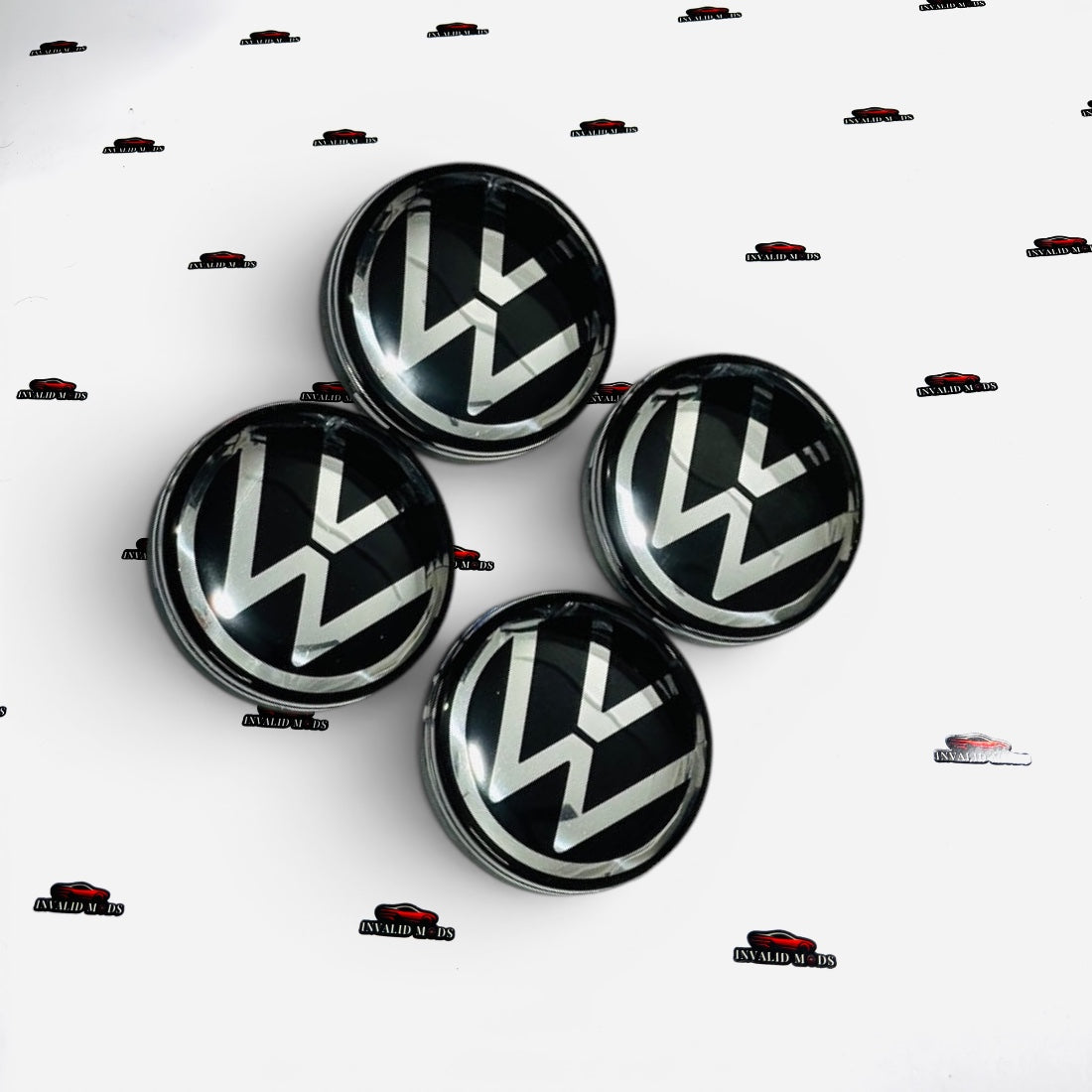 Volkswagen Virtus Alloy Wheel Center Caps 50mm | Set of 4 OEM Style Chrome