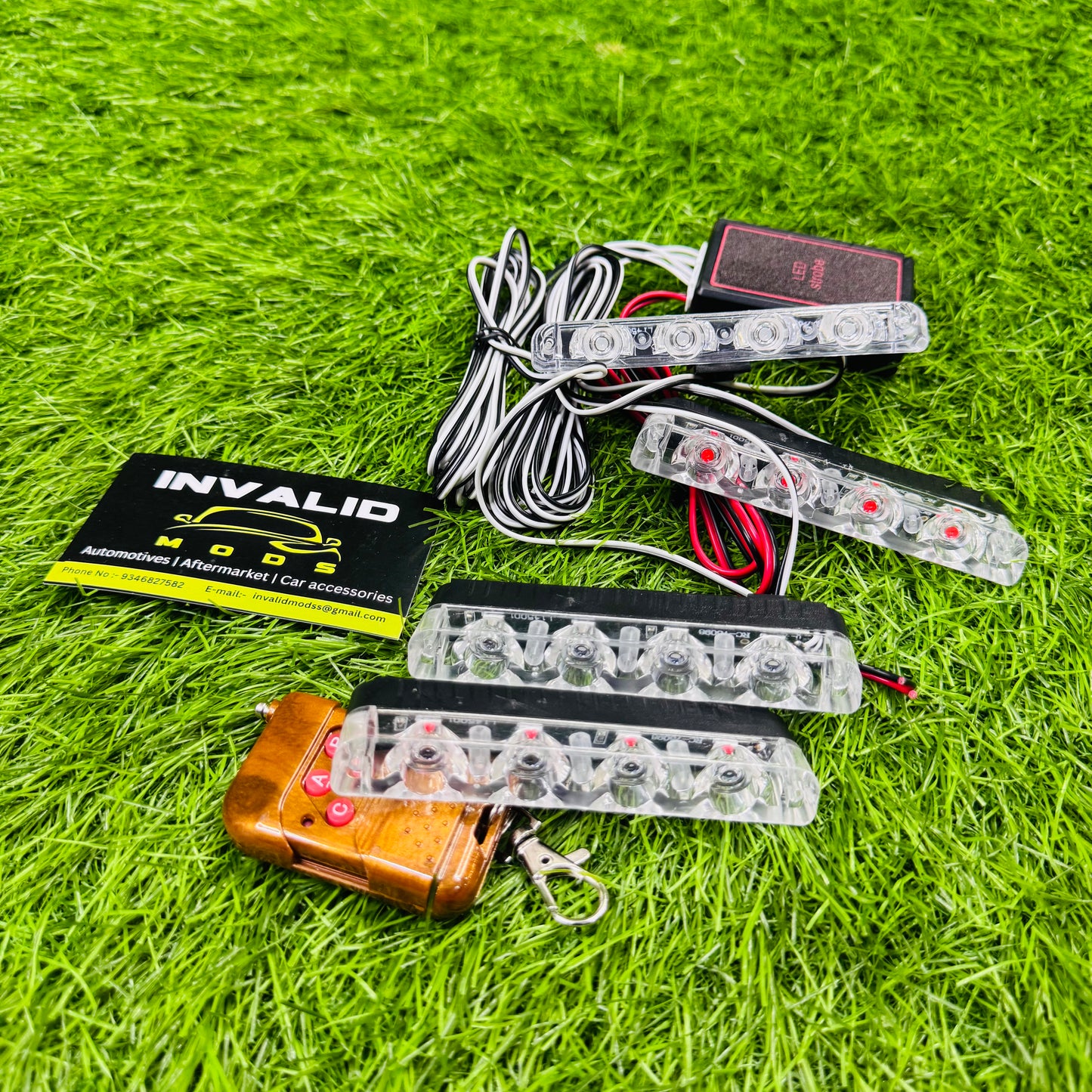Remote Controlled Grill Flashers