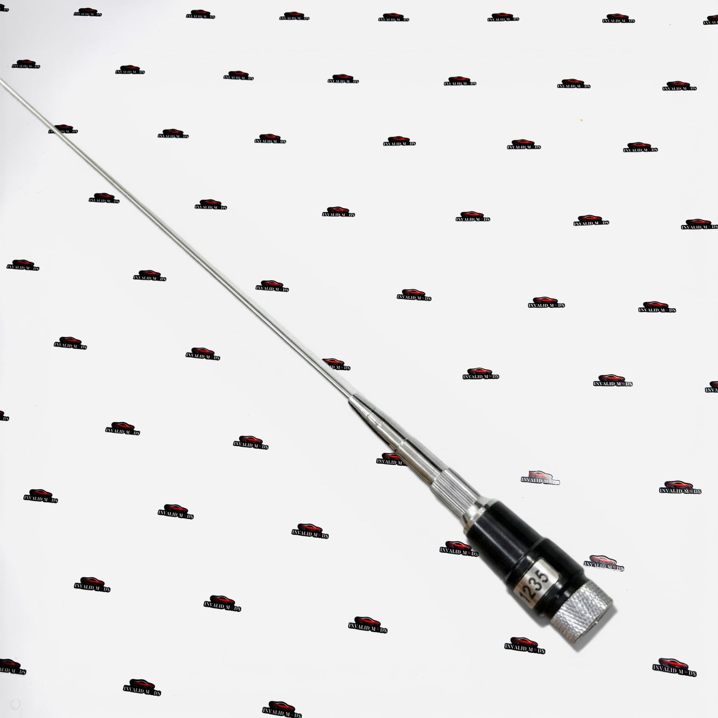 Universal Nagoya Car Antenna | Silver & Black Antenna