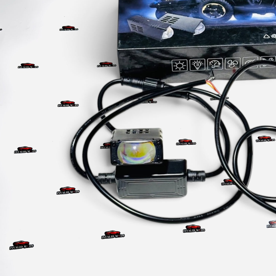 Headlight External LED Spotlight | High-Power Universal Auxiliary LED Light