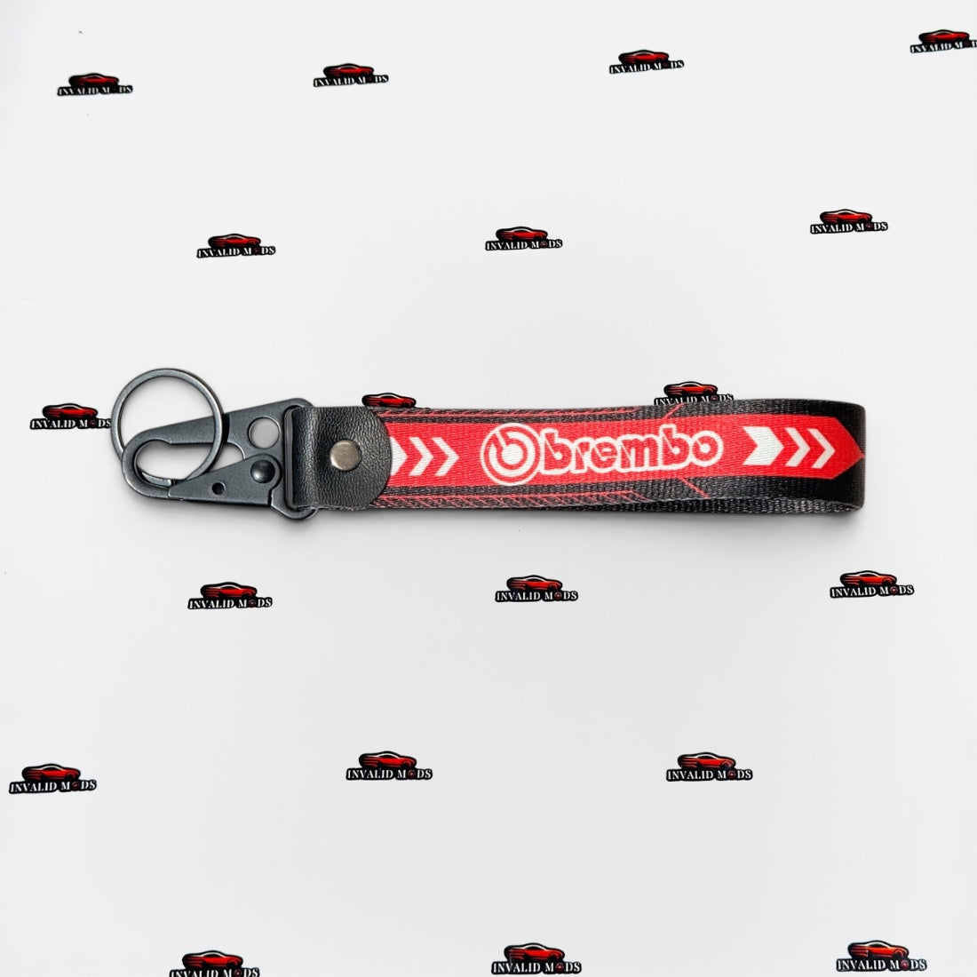 Brembo Racing Edition Keychain | Premium Automotive Key Ring for Car Enthusiasts