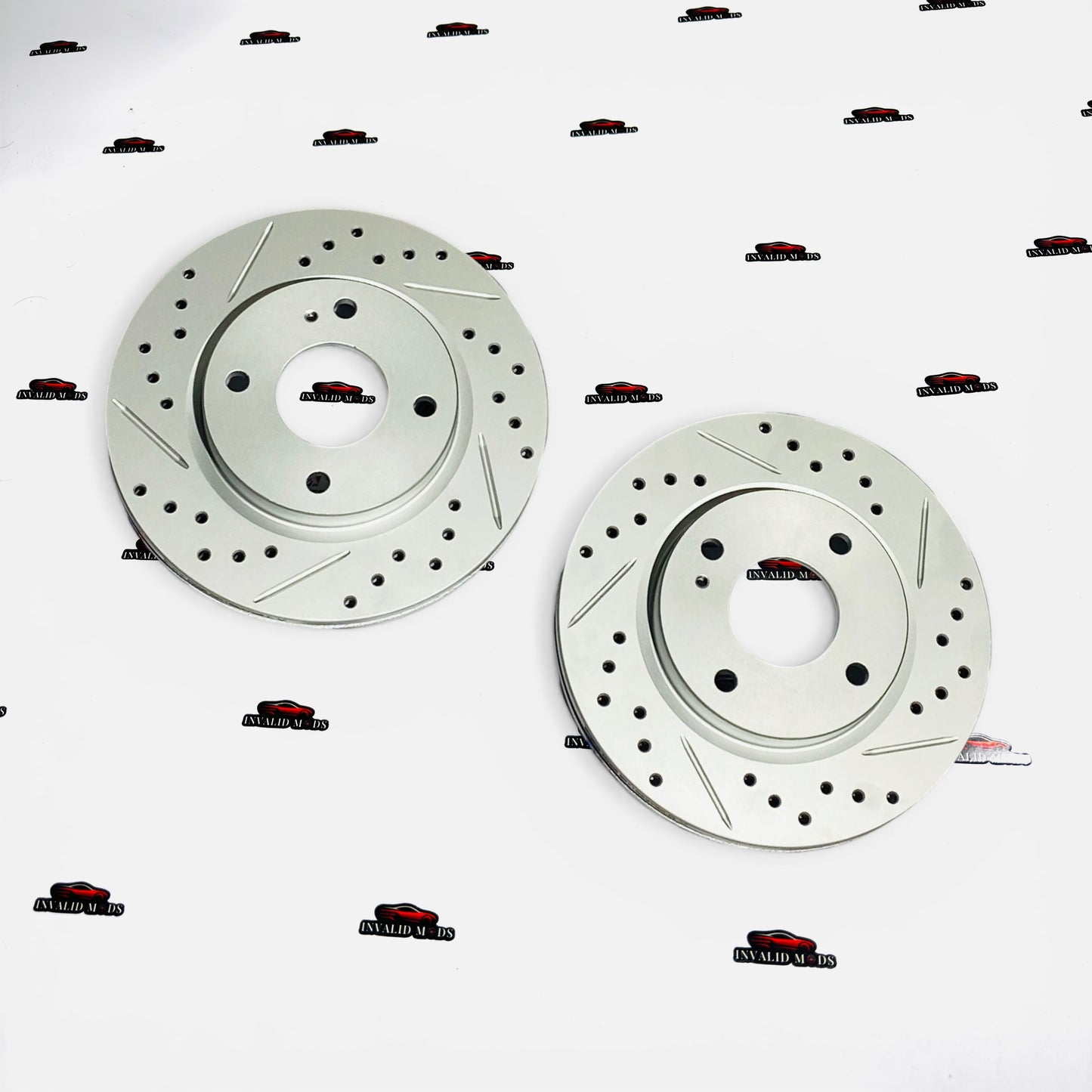 Brake Kraft Ventilated Brake Disc Set (Front - 2 Rotors) for Ford Freestyle | High-Performance Replacement