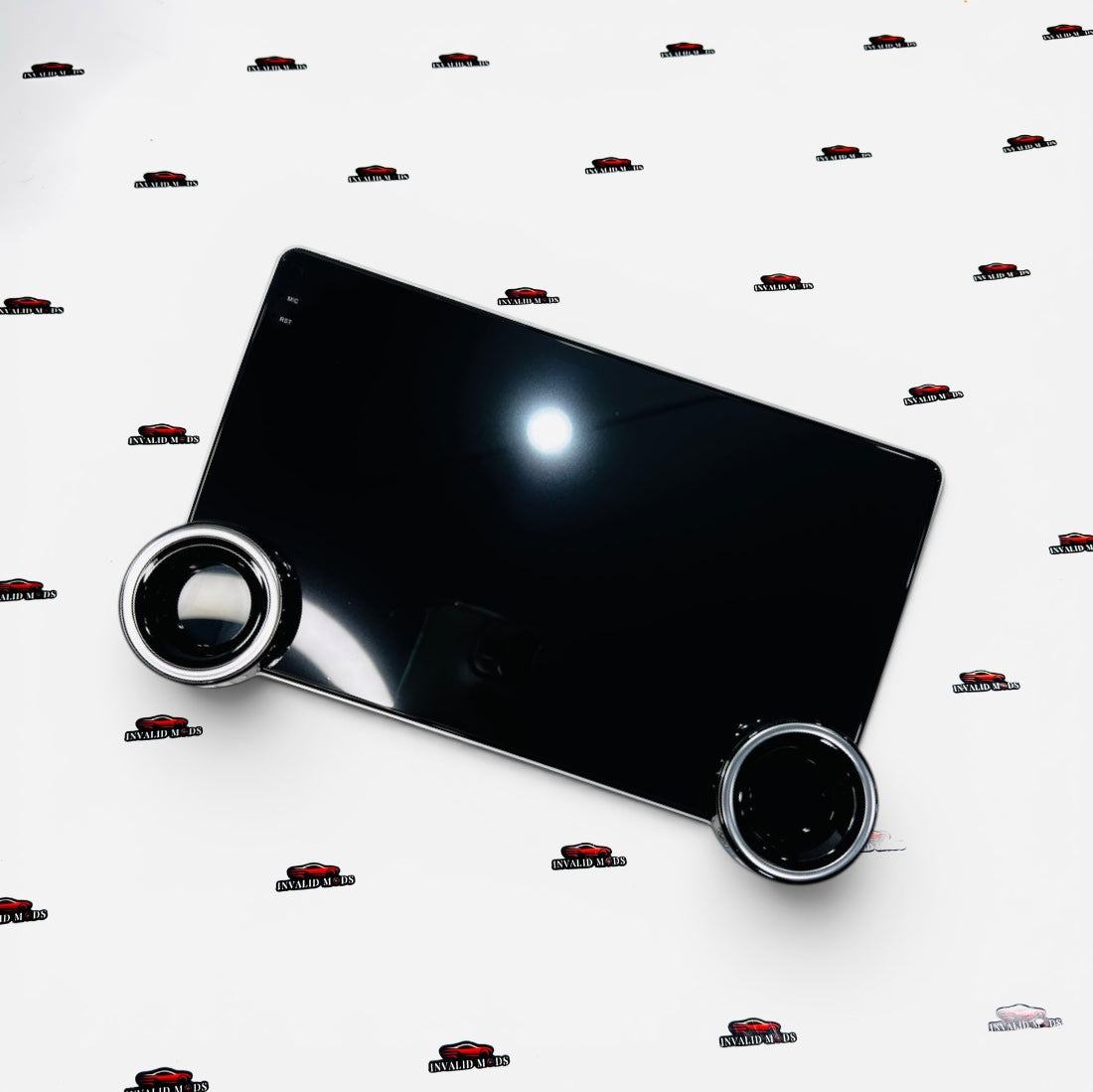 Gemstone 10.1" QLED Android Car Stereo Display – Dual Knob Control