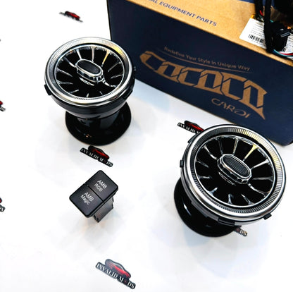 Cardi K4 AC Vent Ambient Light for Maruti Suzuki Swift & Ignis (2017–2023) | Interior LED Upgrade