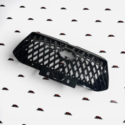 Toyota Innova Crysta Type 1 & Type 2 Lexus Style Front Grille | Gloss Black Front Grill Upgrade