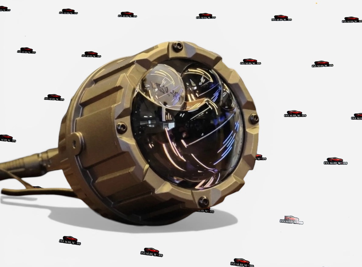 UPS Way Maker F75 3-Inch Bi-LED Projector Fog Lamp – Universal Aftermarket Upgrade