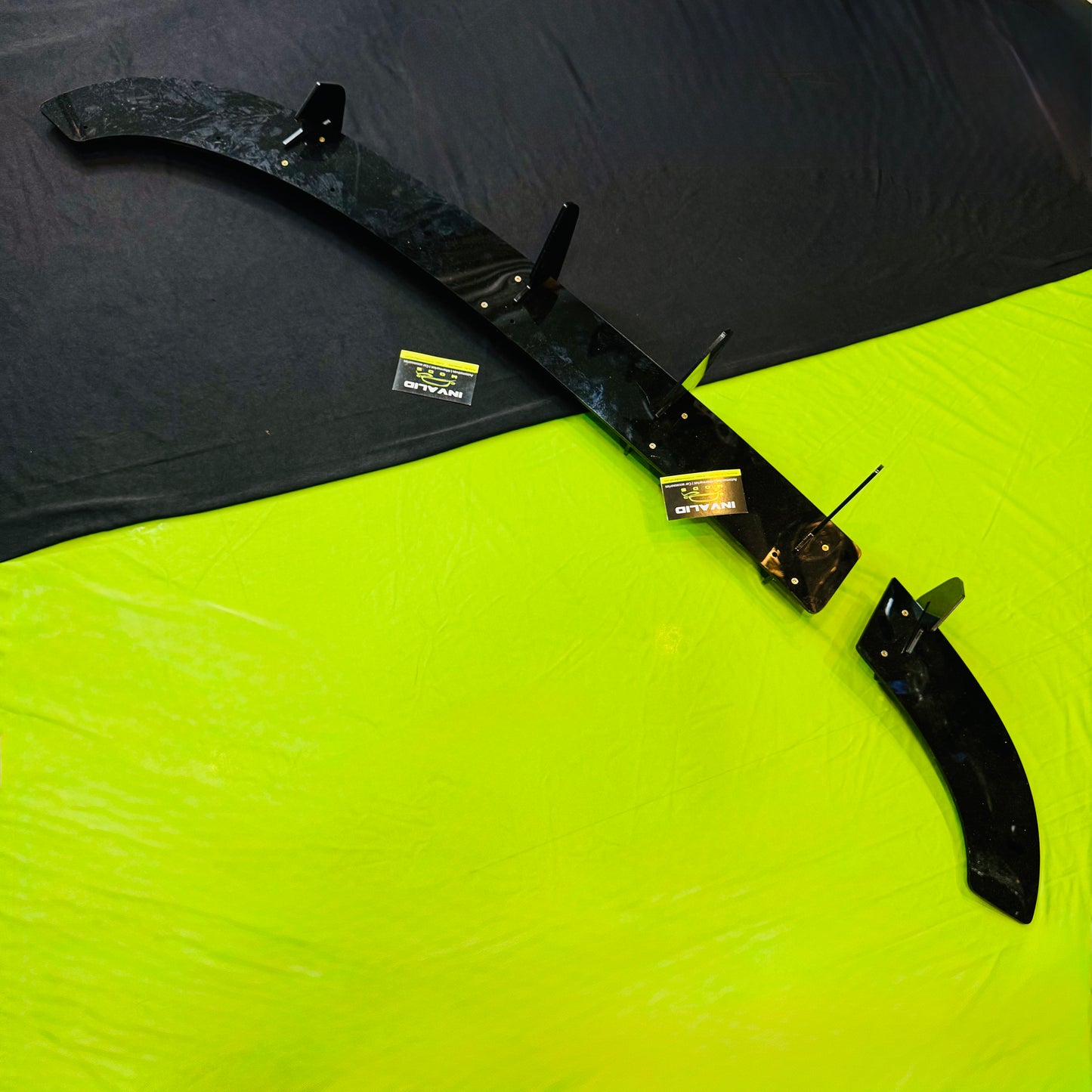 VW Polo 5 Fin Diffuser | Gloss Black | ABS