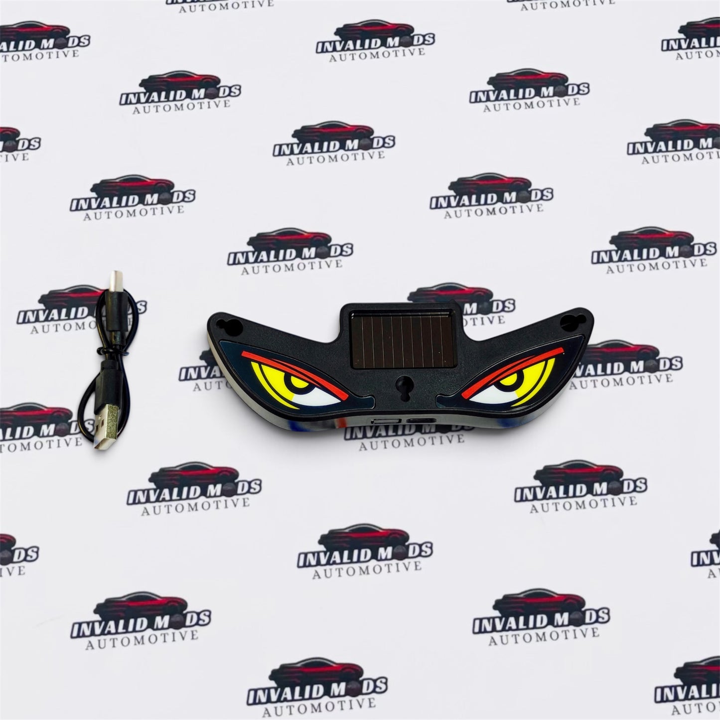 Evil Eye LED Car Window Light | Solar & USB Rechargeable