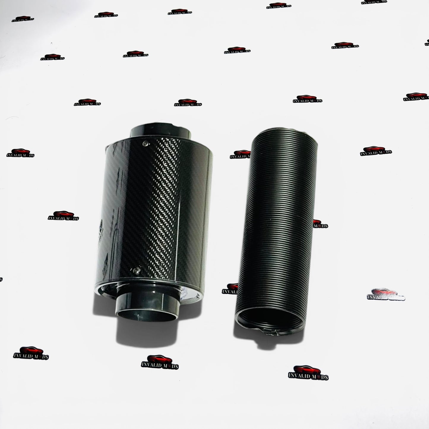 Universal Carbon Fiber Cold Air Intake Kit | High Performance Air Intake System for Cars