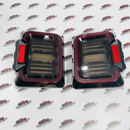 Mahindra Thar Wrangler LED Tail Lights | Aftermarket Tail Lamp Upgrade