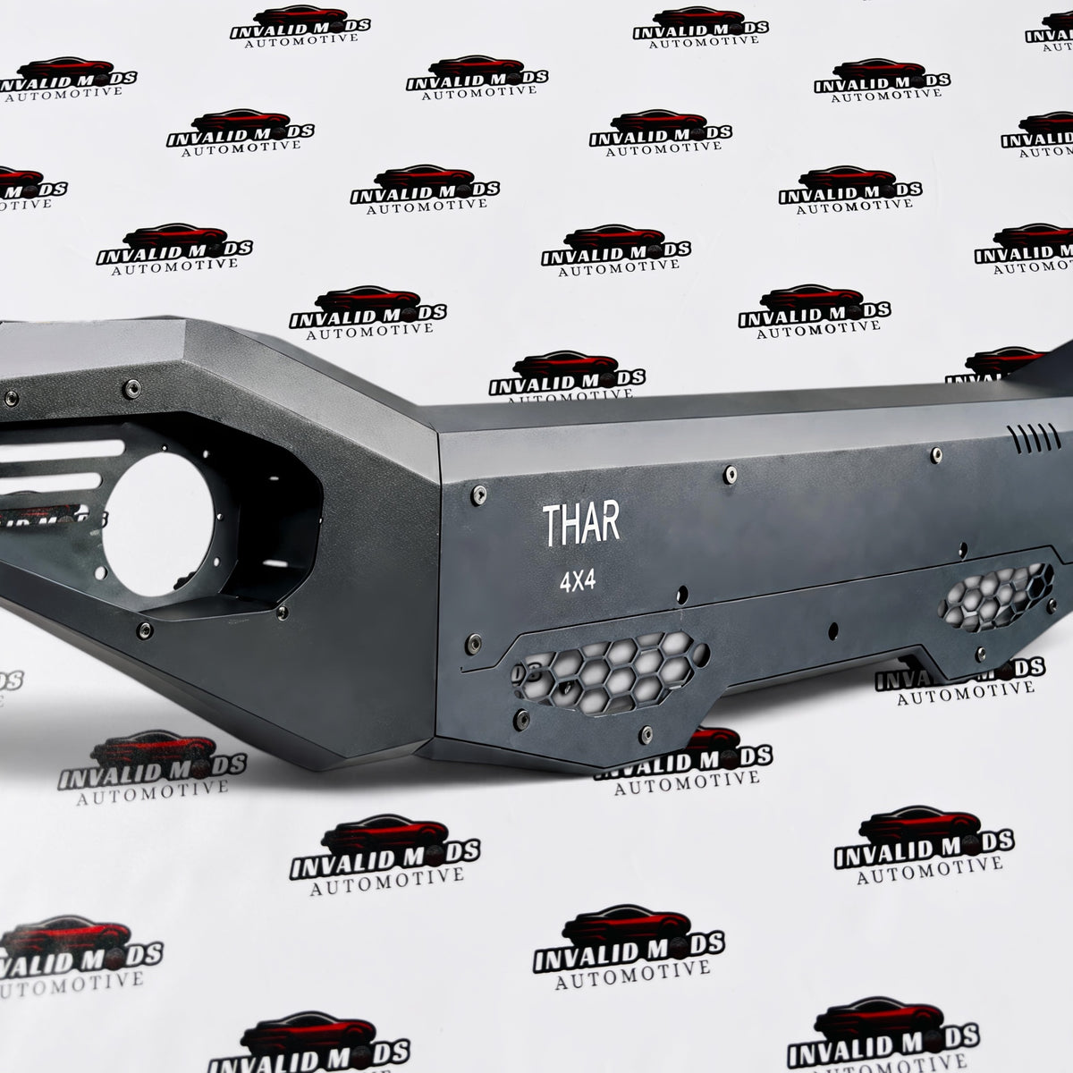 Mahindra Thar Mark-1 Front Metal Bumper | Heavy-Duty Off-Road Bumper