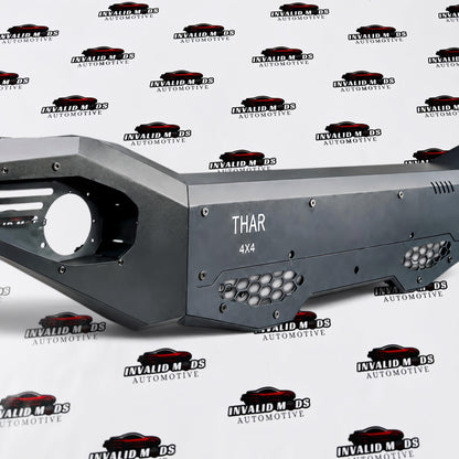 Mahindra Thar Mark-1 Front Metal Bumper | Heavy-Duty Off-Road Bumper