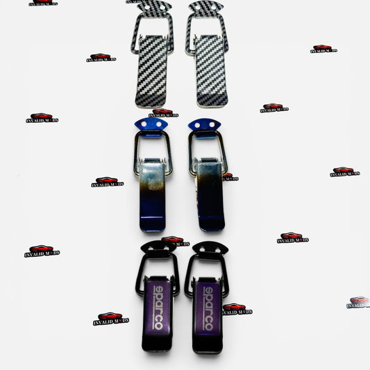Universal Bumper Quick Release Clips | Premium Aluminium Fasteners in Multiple Colors
