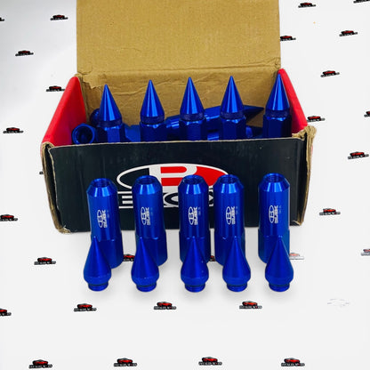 Blox Extended Aluminum Racing Wheel Lug Nuts – 20 Pcs, Universal Fit, Multiple Colors