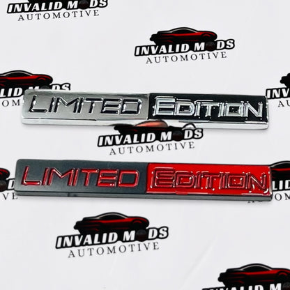 Limited Edition Car Emblem | Premium Exterior Badge