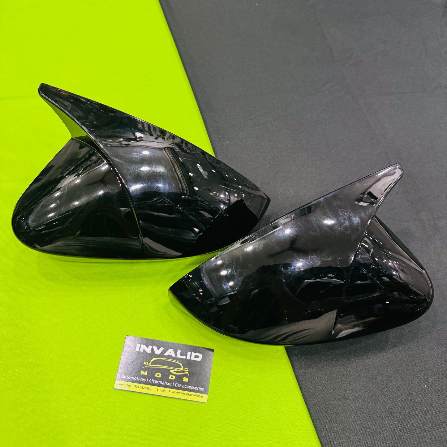 Volkswagen Virtus / Škoda Slavia Batman Style Mirror Covers