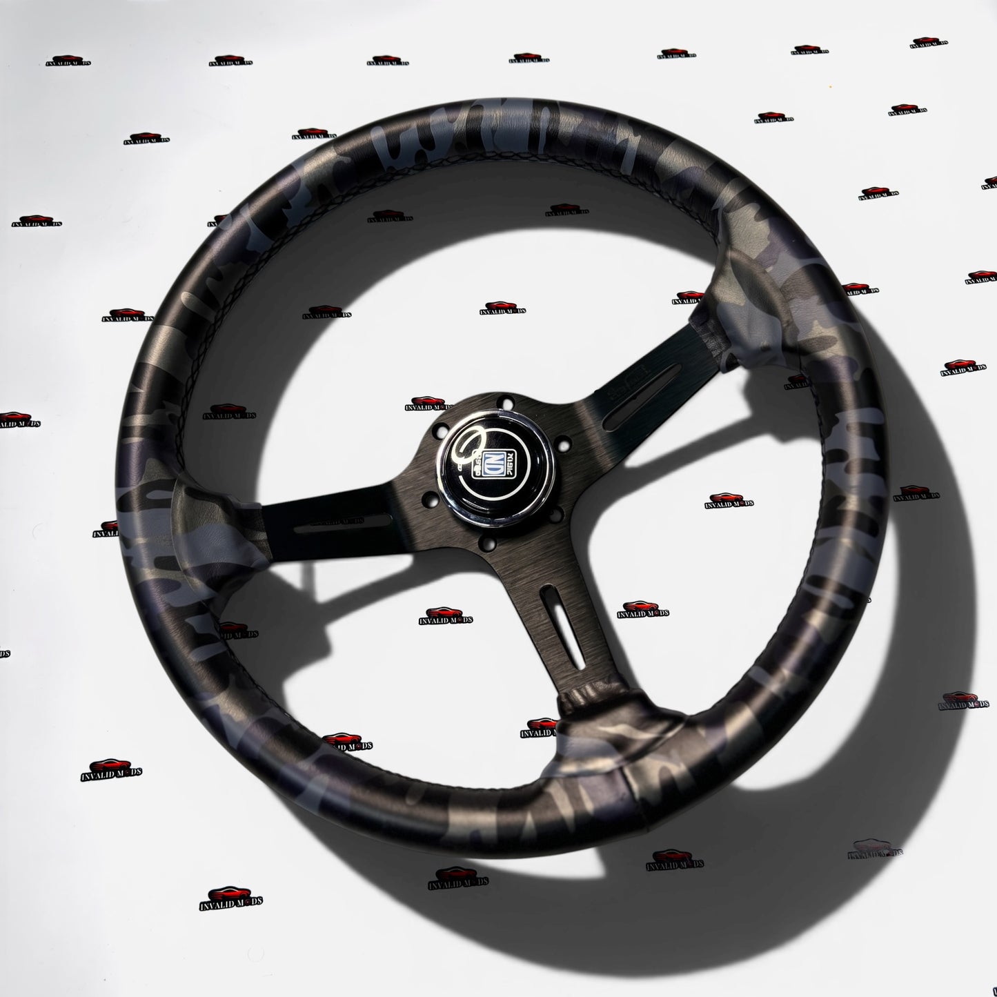 Nardi Style 14 Inch Carbon Steering Wheel | PVC Universal Racing Wheel 350mm