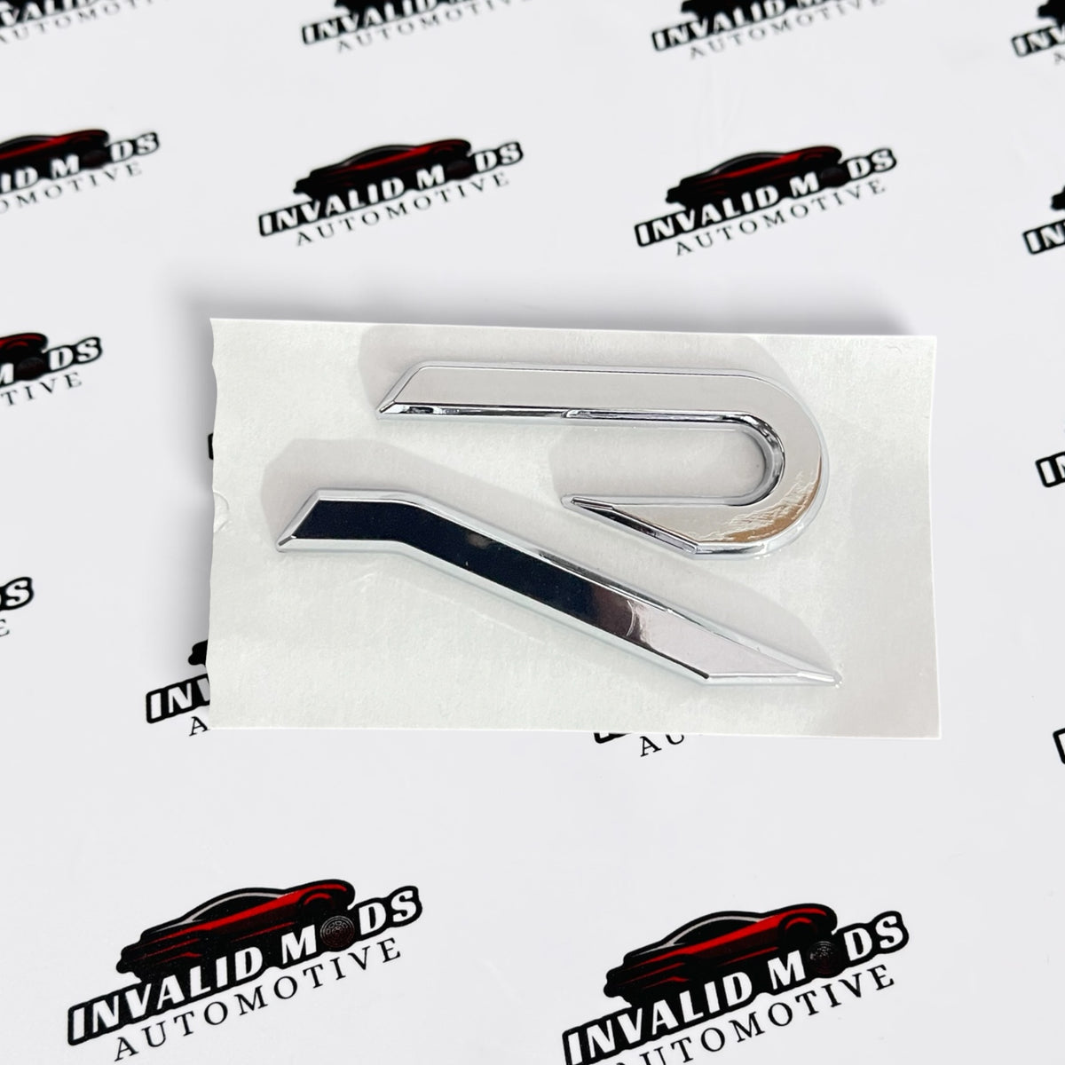 R Logo Sticker | Premium Finish Emblem with Multiple Colour Options