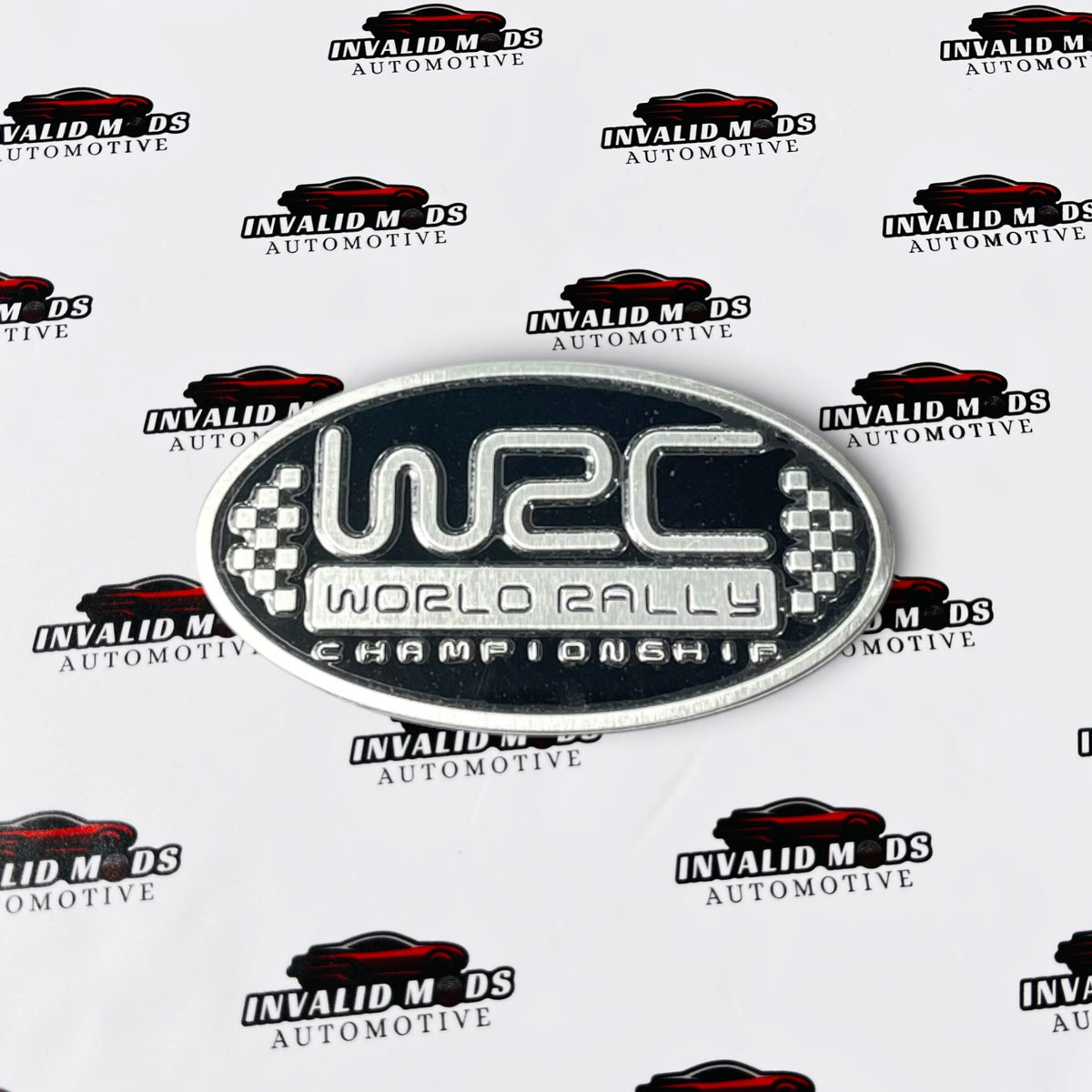 WRC Stickers for Cars | Rally Racing Decals in Black & Red Color Options