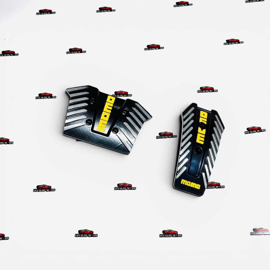 MOMO Pedal Kit for Automatic and Manual Cars | Sporty Aluminum Finish