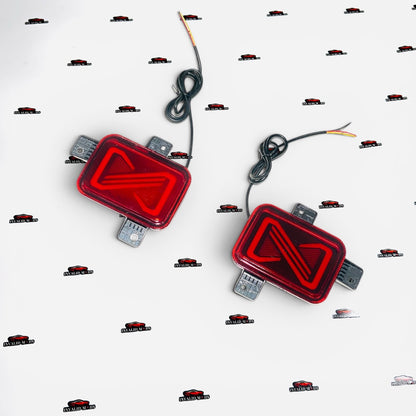 Mahindra Thar Infinity LED Reflector Lights | Rear Bumper Lights | Fits 2020+