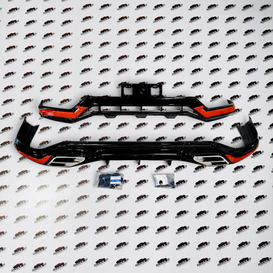 Toyota Fortuner Legender Front & Rear Skirting Kit | Premium ABS Body Kit Upgrade (Aftermarket)