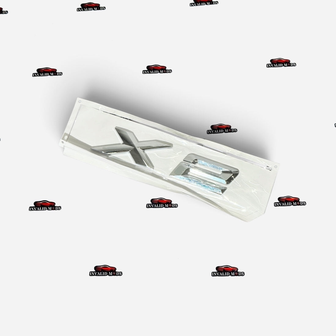 BMW X Series Rear Emblems | OEM Style Badge | Compatible with X1, X2, X3, X4, X5, X6 & X7