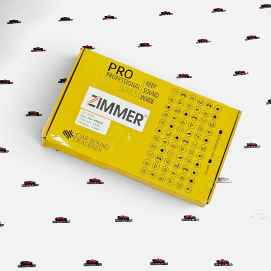 Zimmer Pro Car Sound Damping Sheets – Pack of 20 | Premium Noise & Vibration Reduction Material