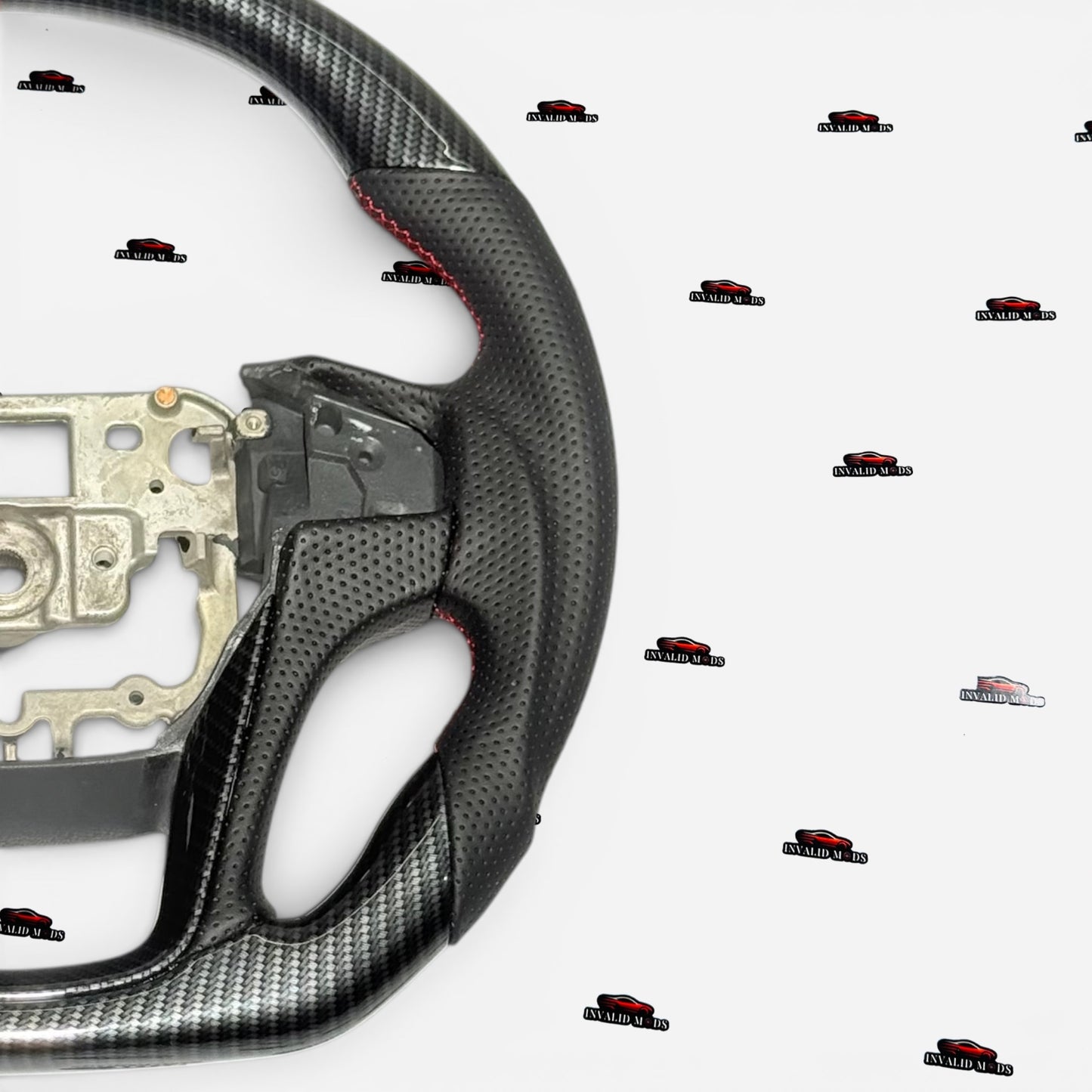 Mahindra Thar Carbon Fiber Steering Wheel – Premium Sporty Interior Upgrade