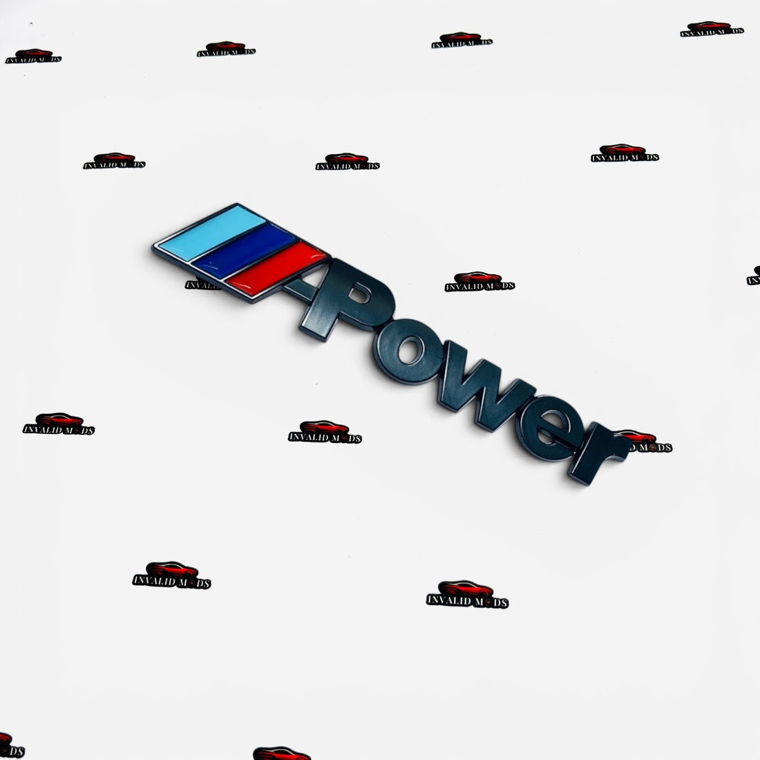 M Power Style Rear Emblem | OEM-Style Performance Badge Upgrade