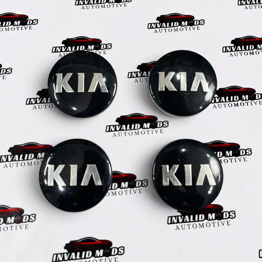 Kia OEM-Style Wheel Center Caps (57mm) | Set of 4