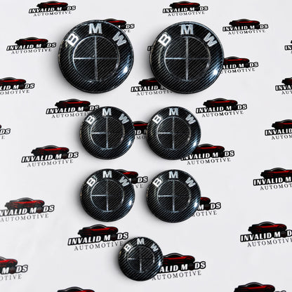 BMW 50th Anniversary Emblems | Set of 7 Replacement Logos