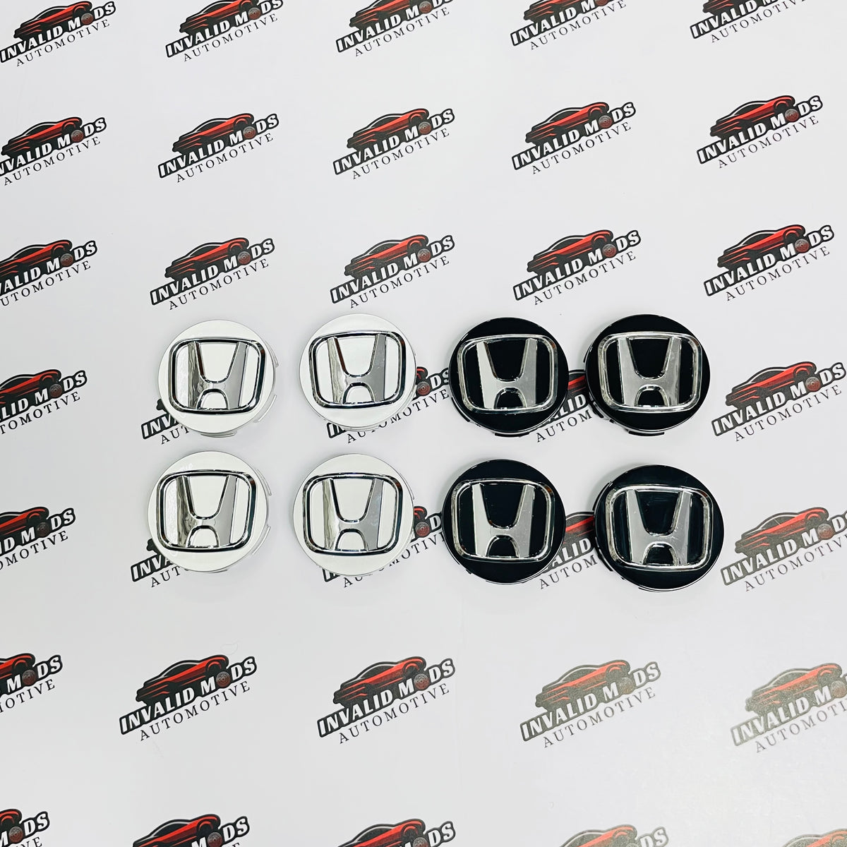 Honda Wheel Center Caps Set of 4 | Outer Diameter (58mm)