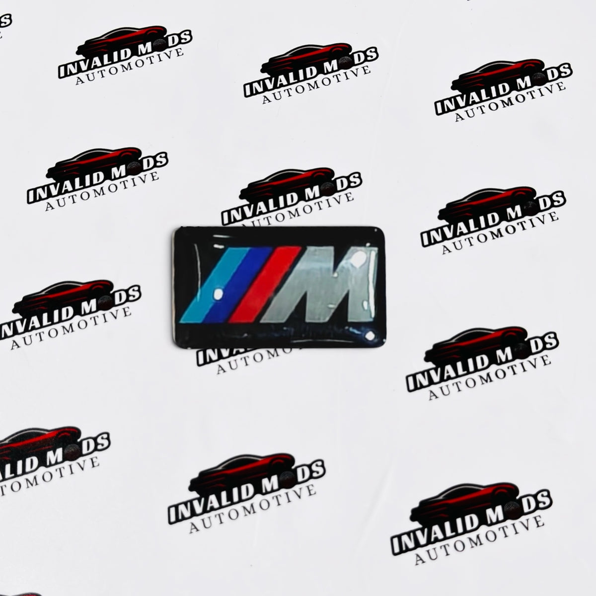 BMW M Performance Wheel & Steering Badge Set | Premium Rim and Steering Emblems