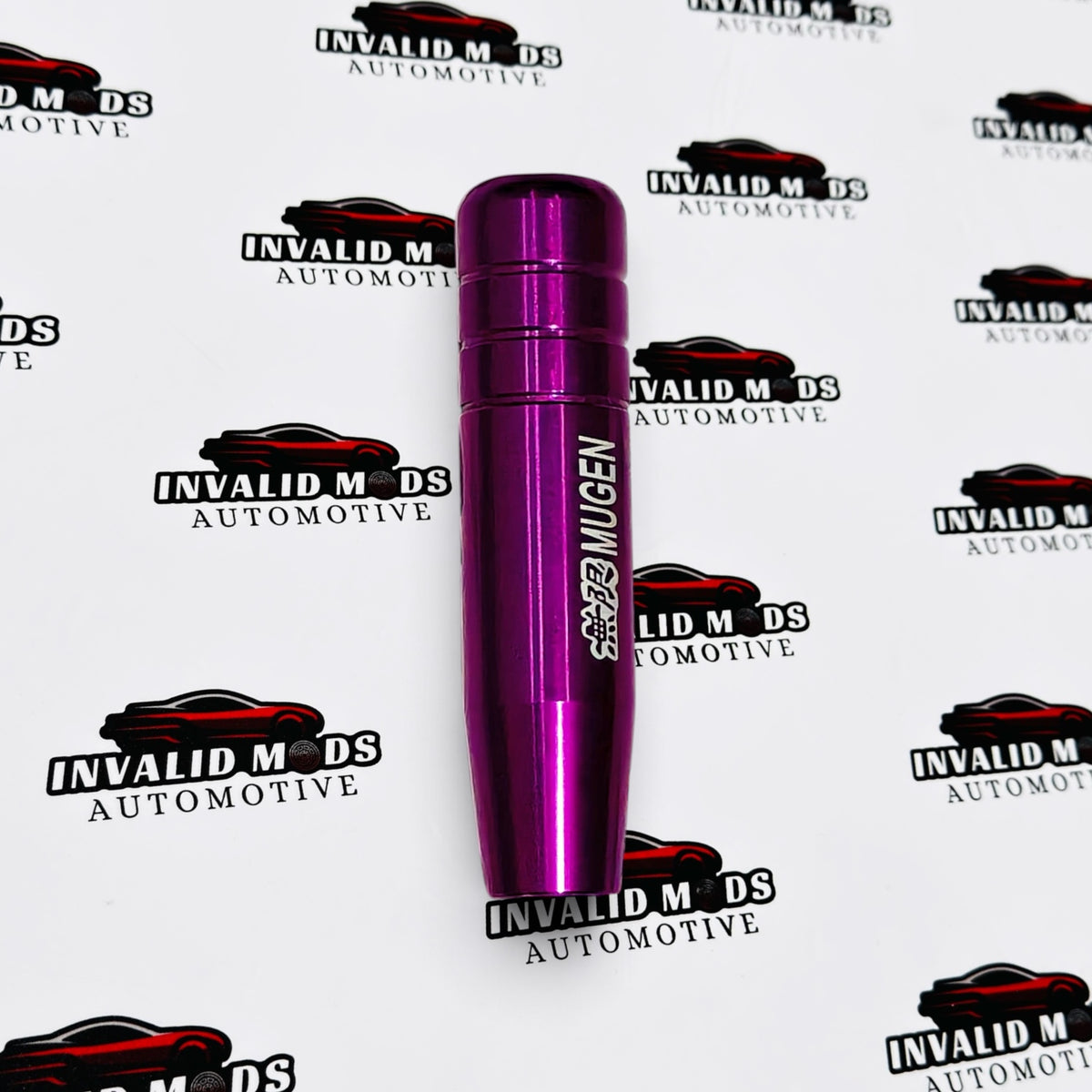 MUGEN Aluminum Gear Shift Knob – 13cm Universal Racing Style Shifter