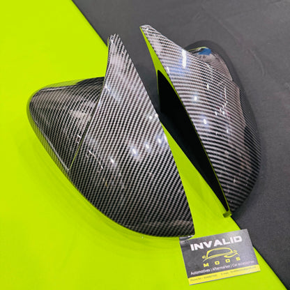 Volkswagen Virtus / Škoda Slavia Batman Style Mirror Covers