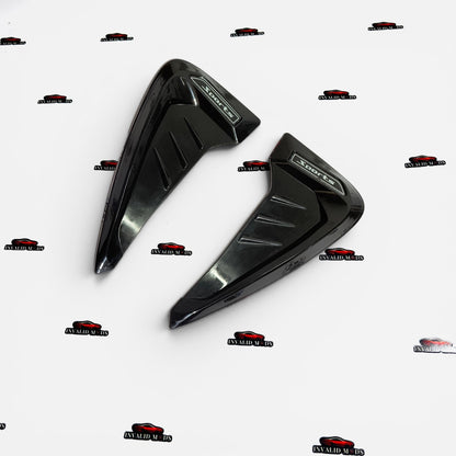 Universal Car Air Flow Decorative Side Vent Set of 2 | Sporty Exterior Styling Trim