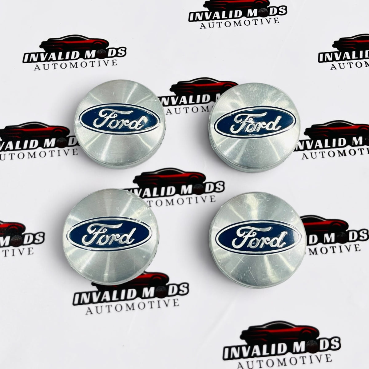 Ford Wheel Center Caps Set of 4 | Outer Diameter (54 mm)