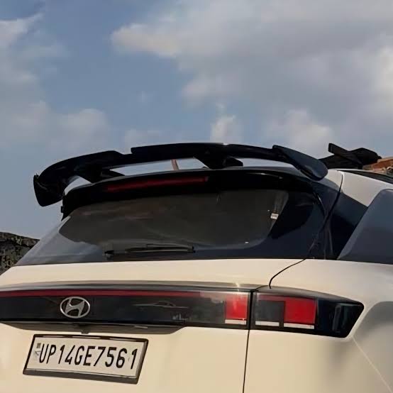 Universal Hatchback V-Cut Style Rear Spoiler | ABS Quality