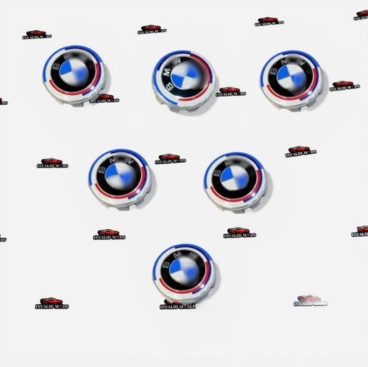BMW 50th Anniversary Emblems | Set of 7 Replacement Logos
