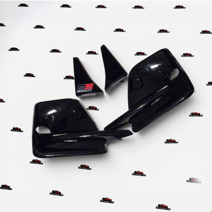 Toyota Fortuner Legender Fog Lamp Covers | Premium Gloss Black Fog Light Cover Set
