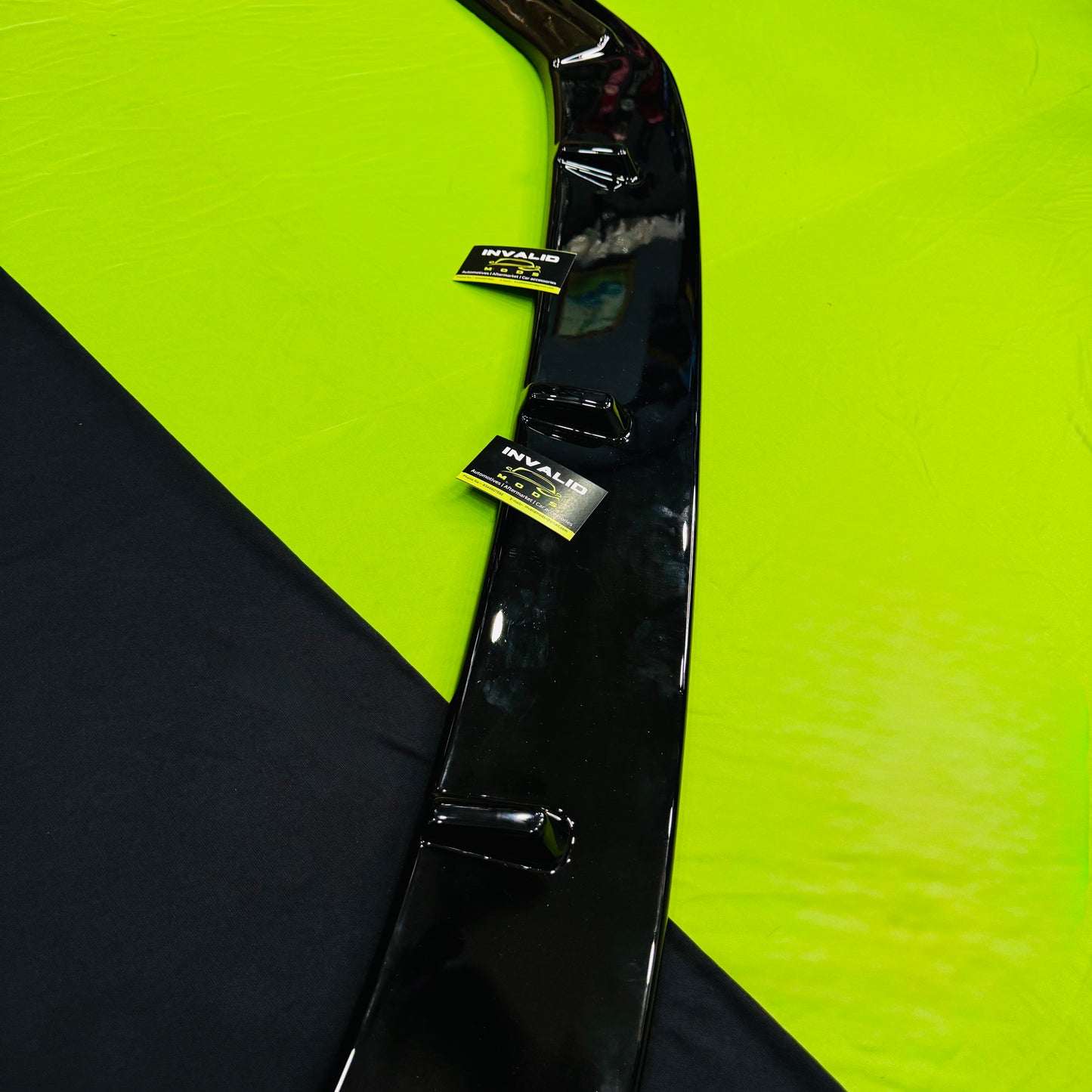 VW Virtus & Skoda Slavia Front Splitter – Single Piece Aftermarket Bumper Lip Extension
