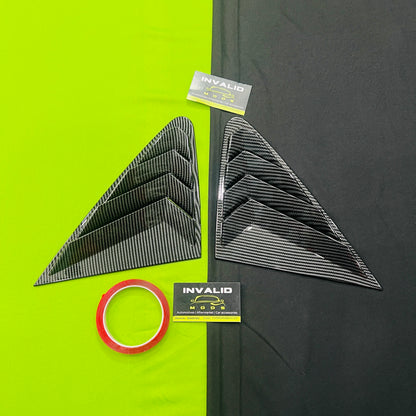 Volkswagen Virtus / Skoda Slavia Window Louvers | ABS Quality