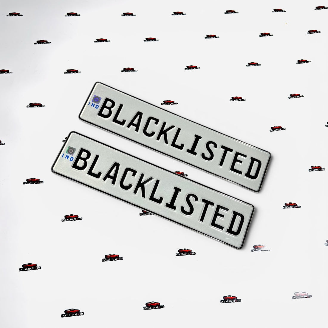 Universal Magnetic Number Plate | Removable Reflective License Plate with Strong Magnetic Mount