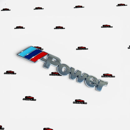M Power Style Rear Emblem | OEM-Style Performance Badge Upgrade